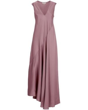 Antonelli Natasha V-Neck Maxi Dress - Purple