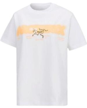 Arc'teryx Kragg Cotton Dream State Crew Neck Shirt Ss - White
