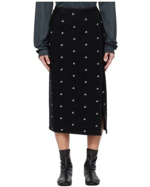 Rier Walker Midi Skirt - Black