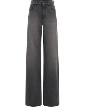 Marine Serre Moon Laser Denim - Gray