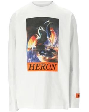 Heron Preston Logo Details T-Shirt - White
