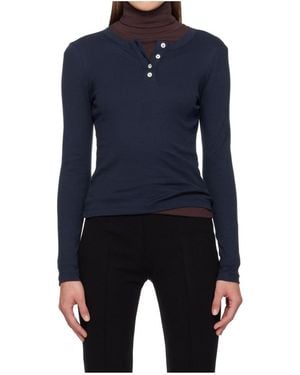 Flore Flore Jess Long-Sleeve T-Shirt - Blue