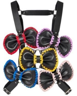 Comme des Garçons Bow-Detail Top - Black