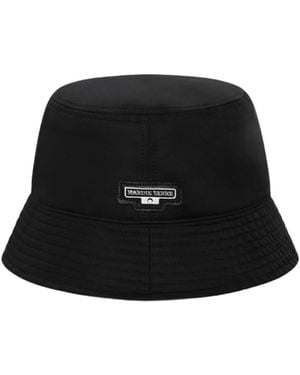 Marine Serre Logo Fisherman's Hat - Black