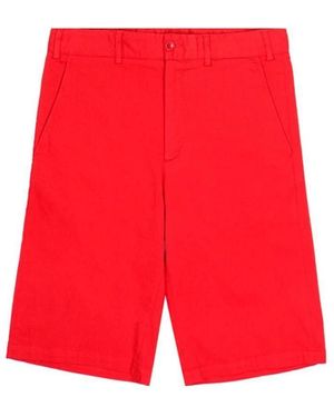 Paul & Shark Logo Shorts - Red