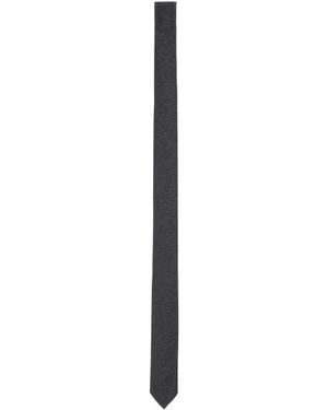 Thom Browne Classic Tie - White