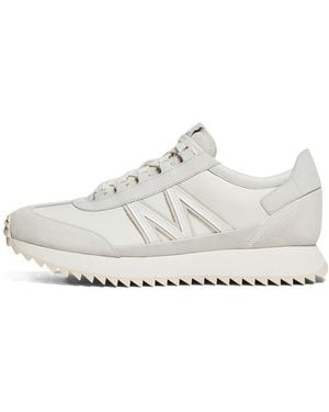 Moncler Pacey 2 Lace-Up Trainers - White