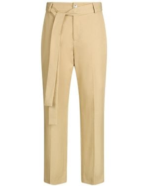 Liu Jo Tied Chinos - Natural