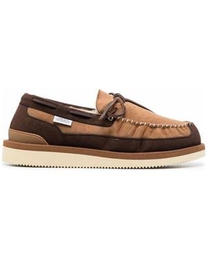 Suicoke Bow Loafers - Brown