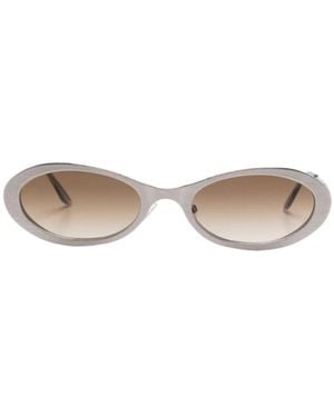 Our Legacy Tad It Bubble Sunglasses - White