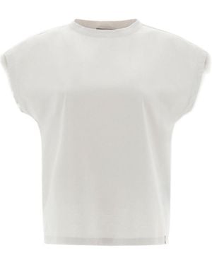 Herno Plain Knitted T-Shirt - White