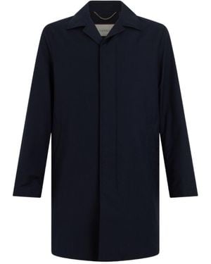 Canali Long-Sleeved Casual Jacket - Blue