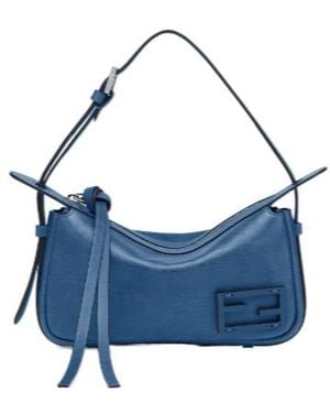 Fendi Simply Mini Shoulder Bag - Blue