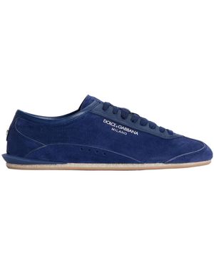 Dolce & Gabbana Gimondi Plus Low-Top Trainers - Blue