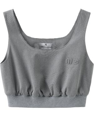 Marissa Chiara Off-The-Shoulder Camisole - Grey