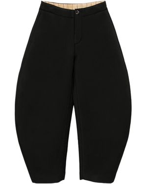 Uma Wang Button Casual Pants - Black