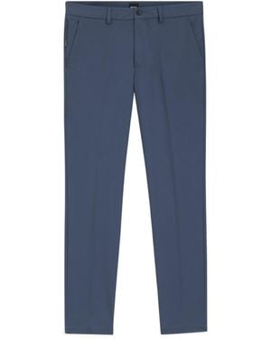 BOSS Straight-Leg Trousers - Blue
