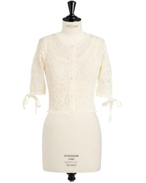 Dior Iviera Twinset - White