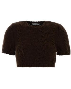 GIMAGUAS Julita Cable-Knit Jumper - Black