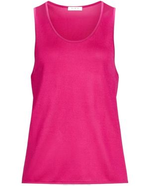 Alaïa Knit Tank Top - Pink