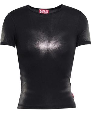 DIESEL Printed T-Shirt - Black