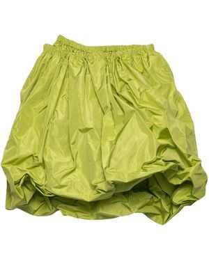 Prada Technical Taffeta Skirt - Green