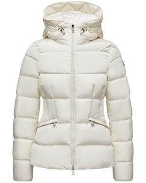 Moncler Avoce Hooded Short Down Jacket - Gray