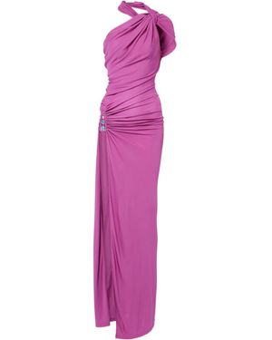 Christopher Esber Elegant Ruched Knit Dress - Pink