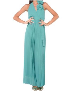 Kaos Rose Pleated Trousers - Green