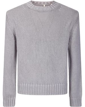 sunflower Crew Neck Jumper - Grey