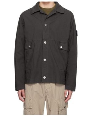 Stone Island Mil-Spec Stretch Ripstop-Tc Jacket - Black