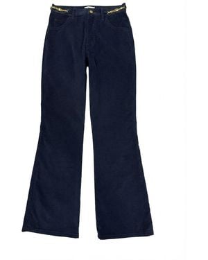 Celine Casual Trousers With Belt Loops - Blue