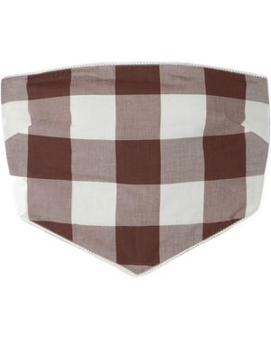 Posse Off-Shoulder Top - Brown