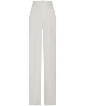 Tagliatore Straight-Leg Casual Pants - White