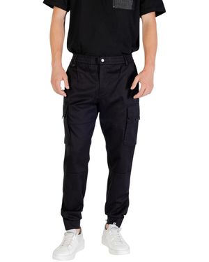 Antony Morato Regular Fit 'Elton' Cargo Style Trousers - Black