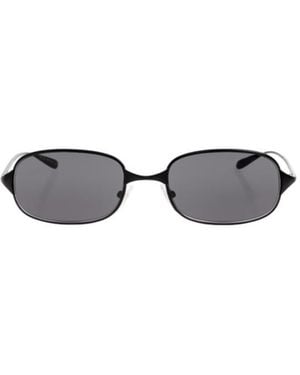 McQueen Metal Sunglasses - White
