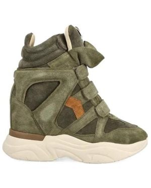 Isabel Marant Velcro Sports Shoes - Green