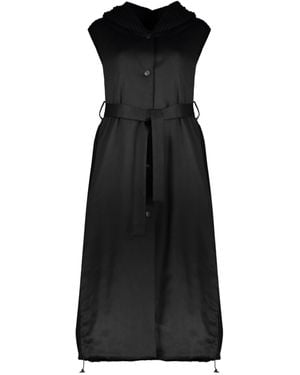 Fabiana Filippi Sleeveless Coat - Black