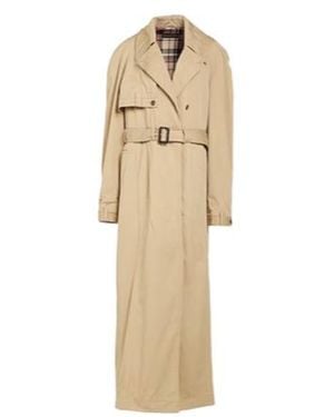 Balenciaga Trench Coats - Natural
