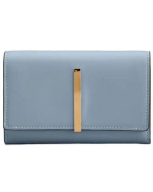 Tod's Tri-Fold Wallet - Blue