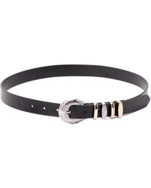 Twinset Buckle Belt - White