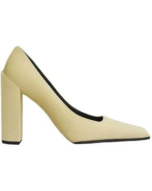 Alaïa Square-Toe High Heels - Metallic