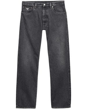 Prada Belt-Loop Jeans - Grey