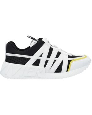 Roger Vivier Viv' Go Lace Up Sneakers - White