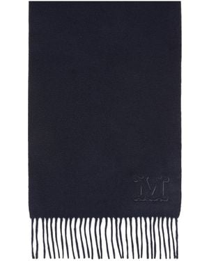 Max Mara Tassel Scarf - Blue