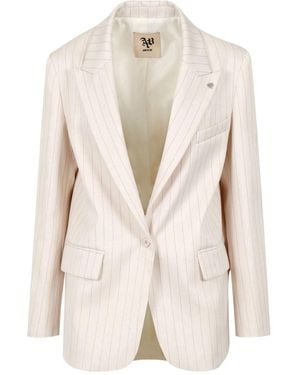 Aniye By Single-Breasted Suit Jacket - Natural