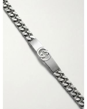 Gucci Interlocking Chain Bracelet - Metallic