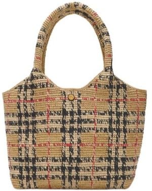 Burberry Small Margate Tote - Metallic