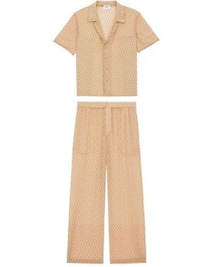 Saint Laurent Pajama Set - Natural