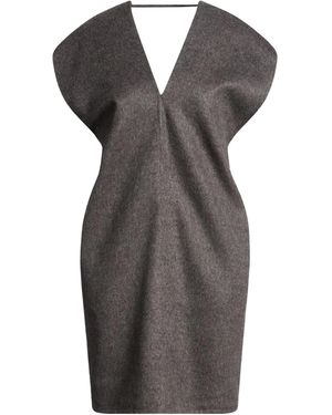 Brunello Cucinelli Solid Colour Sleeveless Dress - Black
